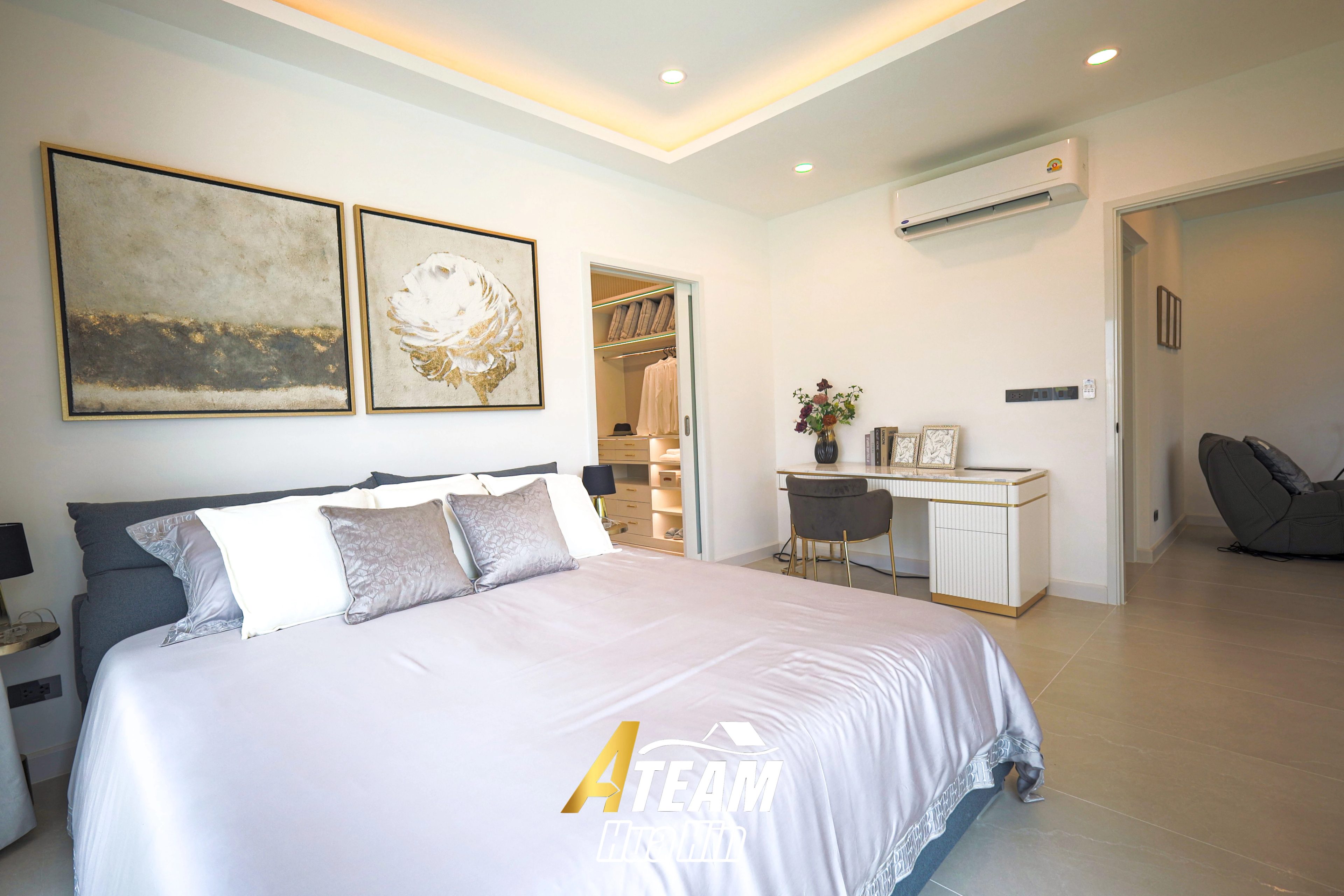 Modern 3-Bedroom Pool Villa at La Vallee Raintree Residence, Thap Tai, thumbnail 33