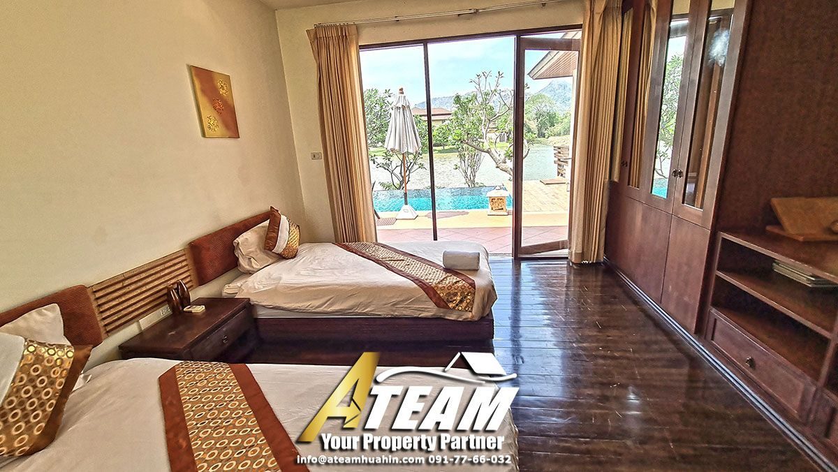 Rare lake side pool villa 800m from Kao Takiab, thumbnail 26