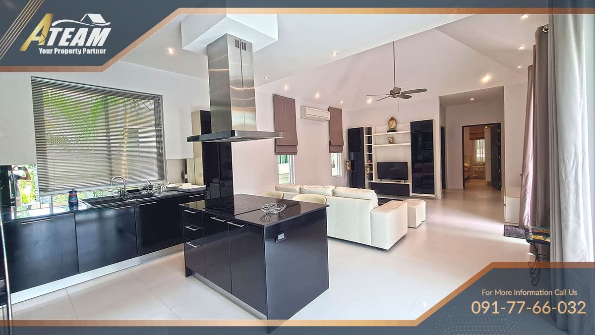 Modern Red Mountain House for Rent with 1 Office Room | 47,000 THB/Month, thumbnail 7