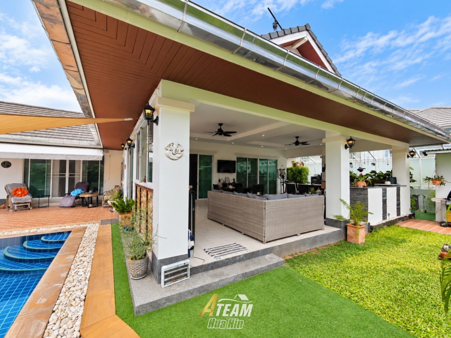 3-Bedroom Pool Villa for Sale in Khao Tao, thumbnail 7