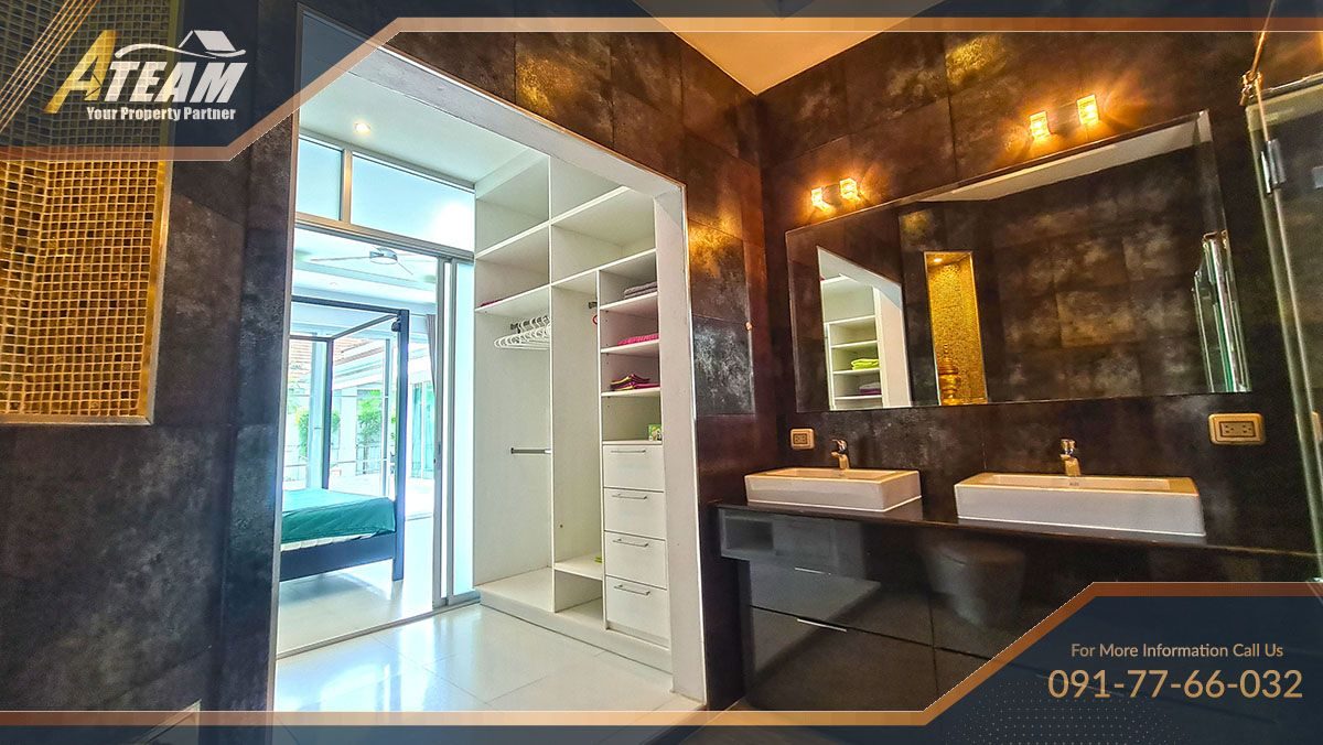 Modern Red Mountain House for Rent with 1 Office Room | 47,000 THB/Month, thumbnail 20