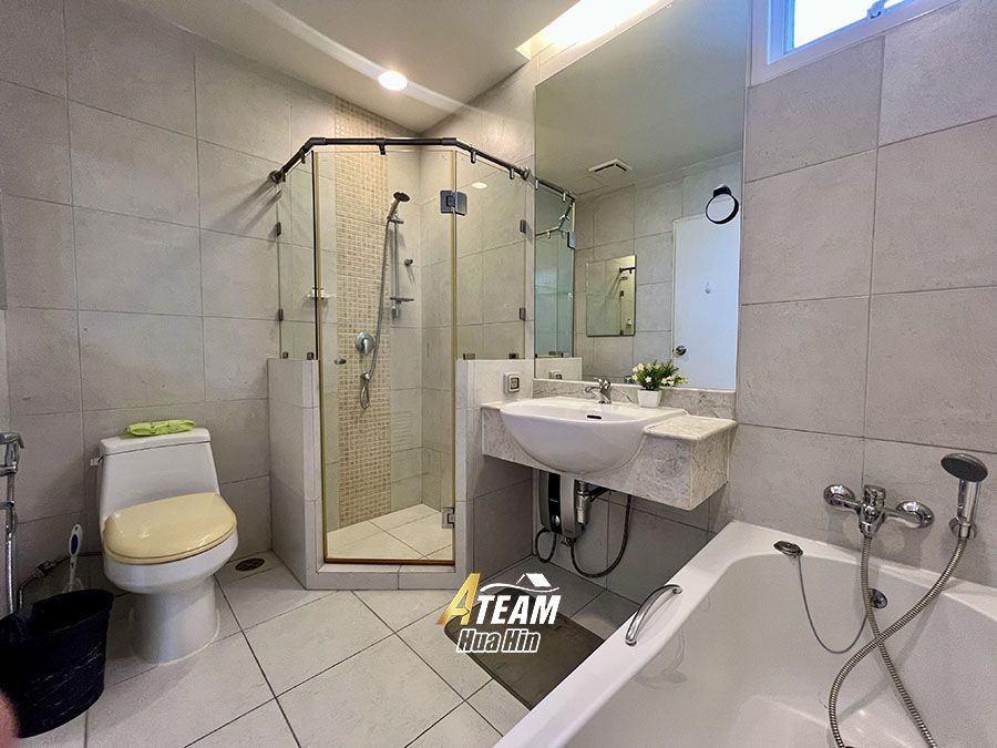 Baan San Ploen – Sea-View 2 Bedroom Condo for Rent, thumbnail 19