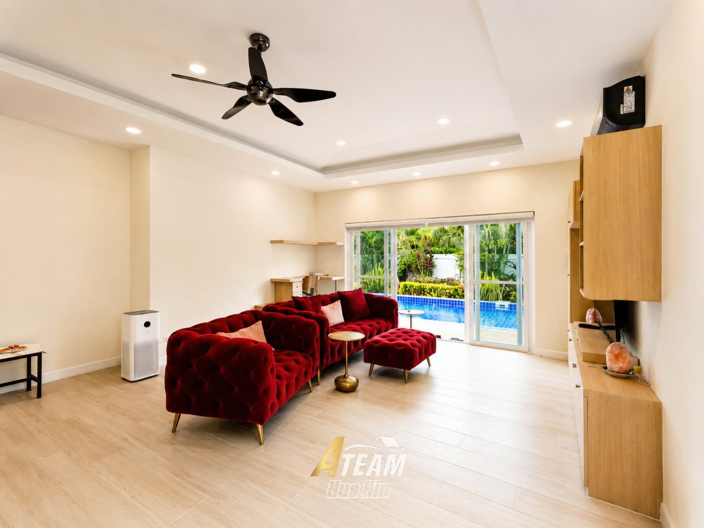 Beautiful Smart Pool Villa for Sale in Soi 112, Thap Tai, thumbnail 11