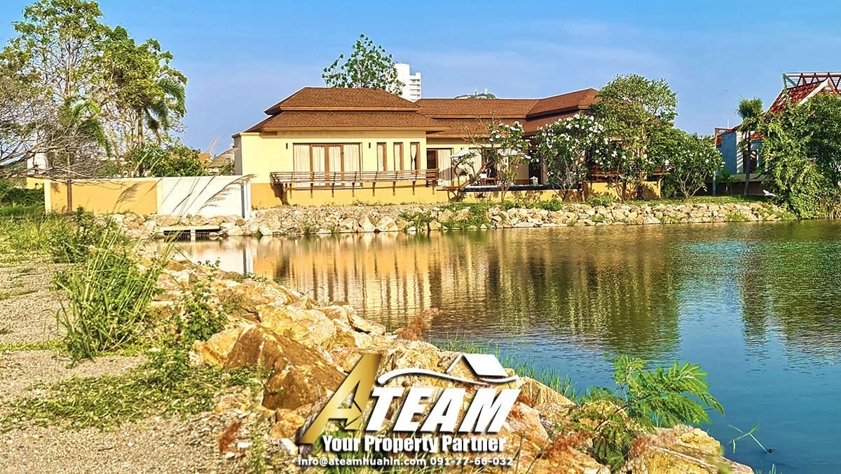 Rare lake side pool villa 800m from Kao Takiab, thumbnail 3