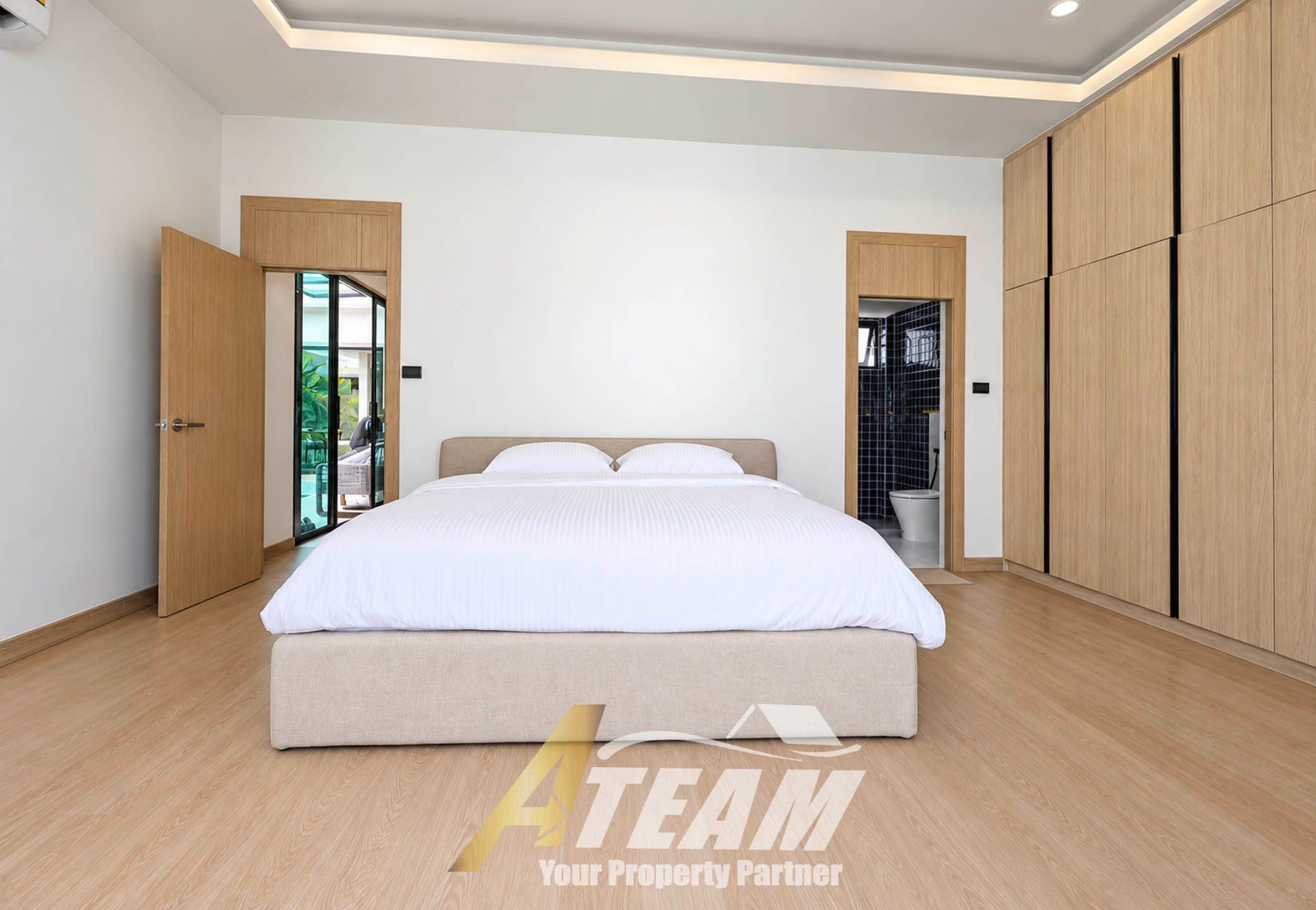 Spacious 2-Bedroom Private Pool Villa with Separate Office for Rent at Asai Village, Hua Hin –  ฿40,000/Month, thumbnail 11