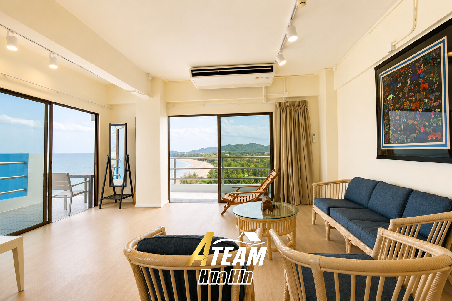 2-Bedroom Beachfront Condo at Blue Wave, Hua Hin