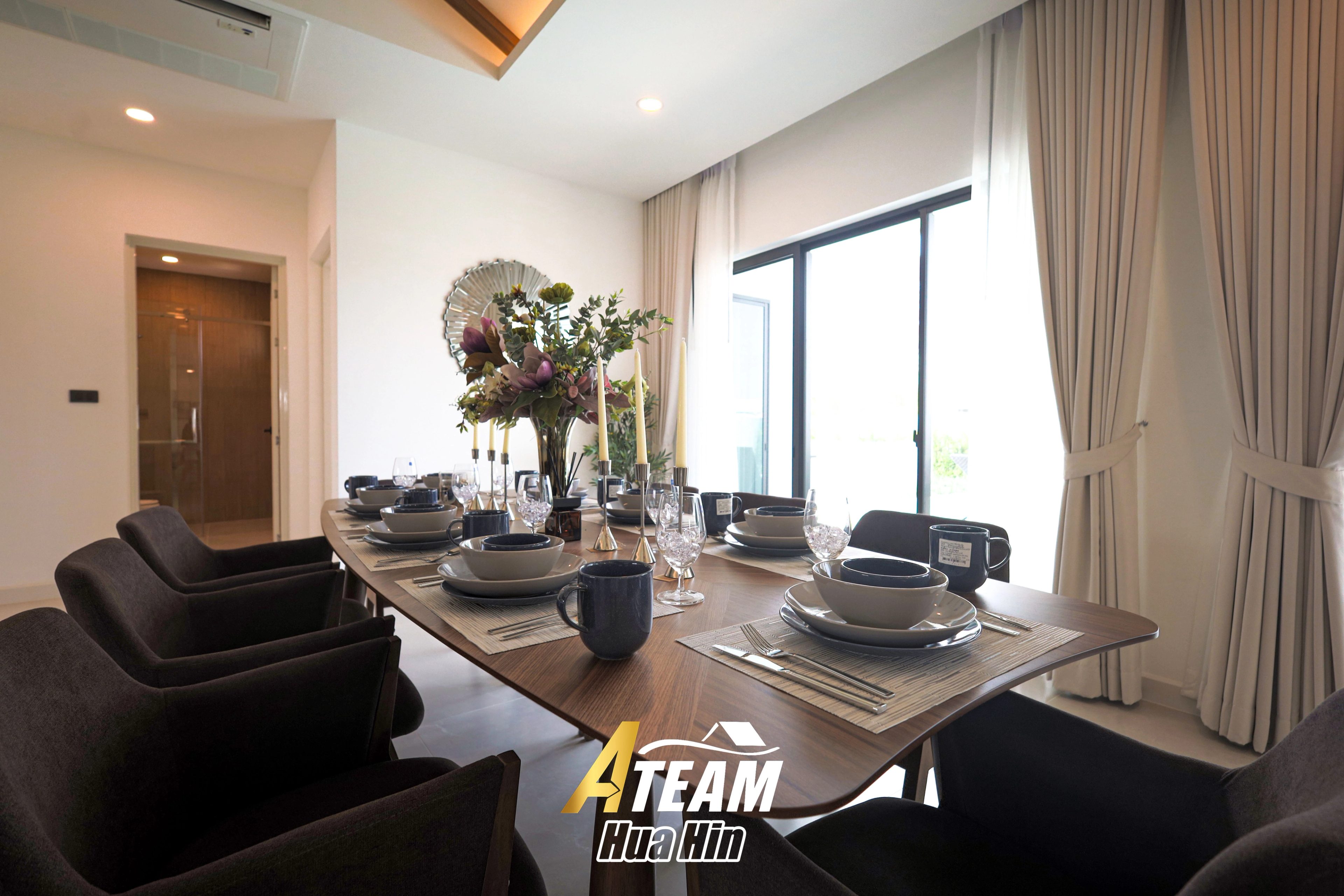 Modern 3-Bedroom Pool Villa at La Vallee Raintree Residence, Thap Tai, thumbnail 13