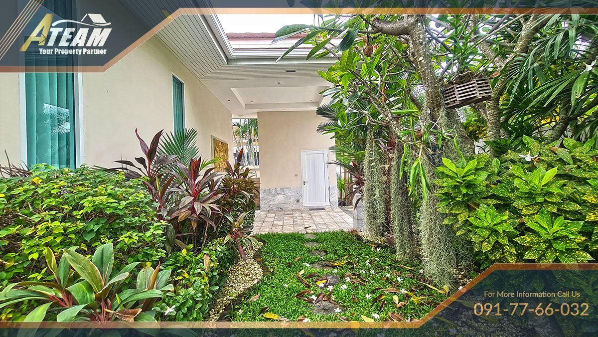 Modern Red Mountain House for Rent with 1 Office Room | 47,000 THB/Month, thumbnail 3