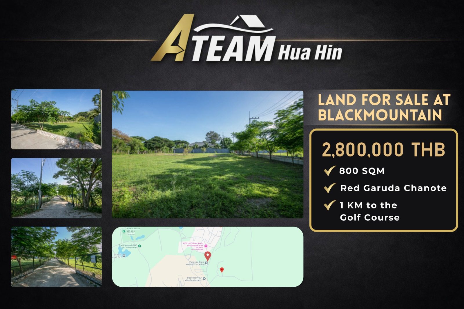 أرض للبيع على بُعد 1km من Black Mountain Golf Course