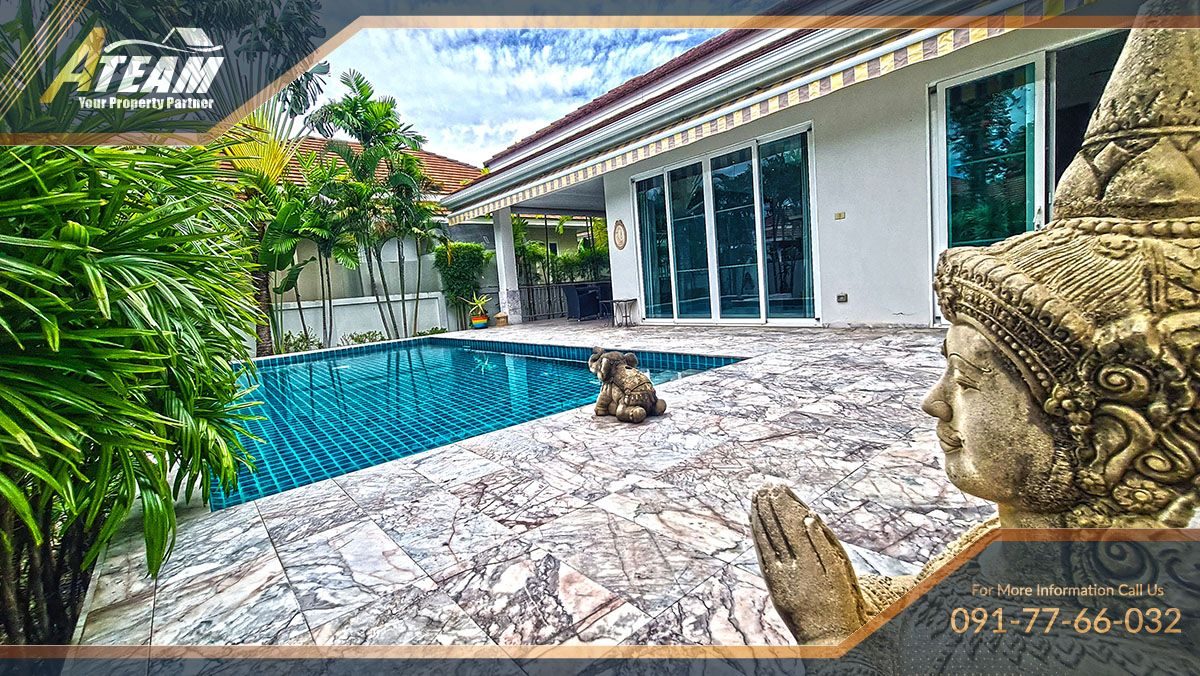 Modern Red Mountain House for Rent with 1 Office Room | 47,000 THB/Month, thumbnail 4
