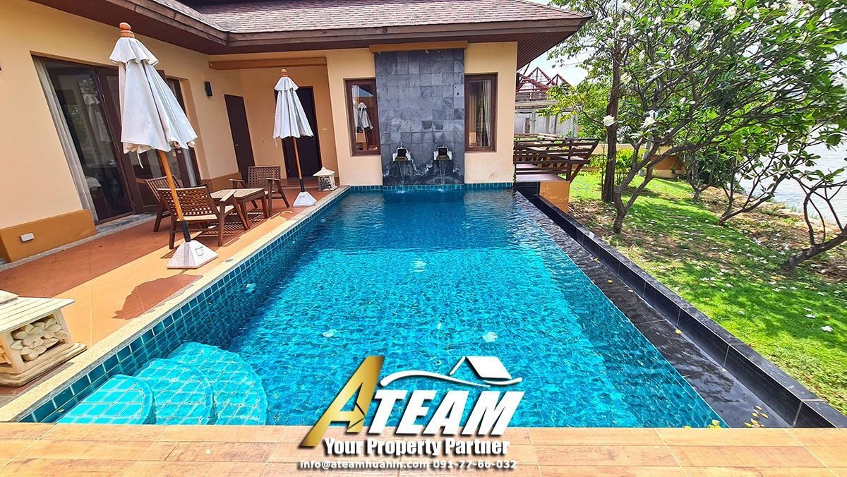 Rare lake side pool villa 800m from Kao Takiab, thumbnail 22