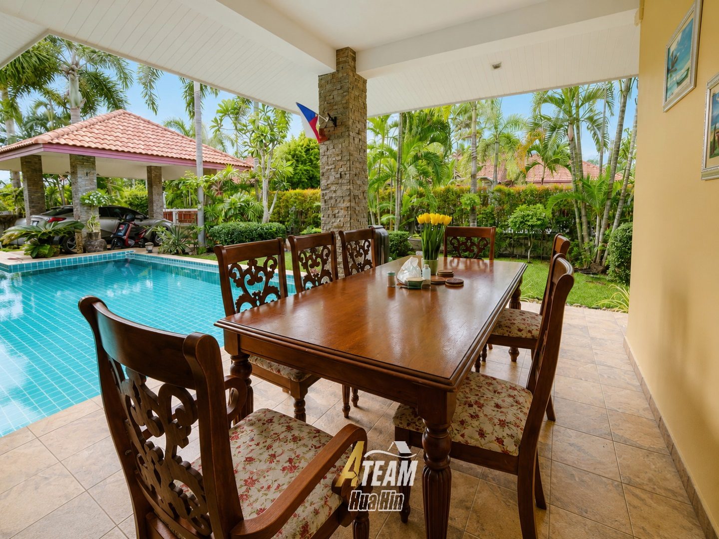 3 Bedroom pool villa for rent at Wijittra in HIn lek fai , thumbnail 11