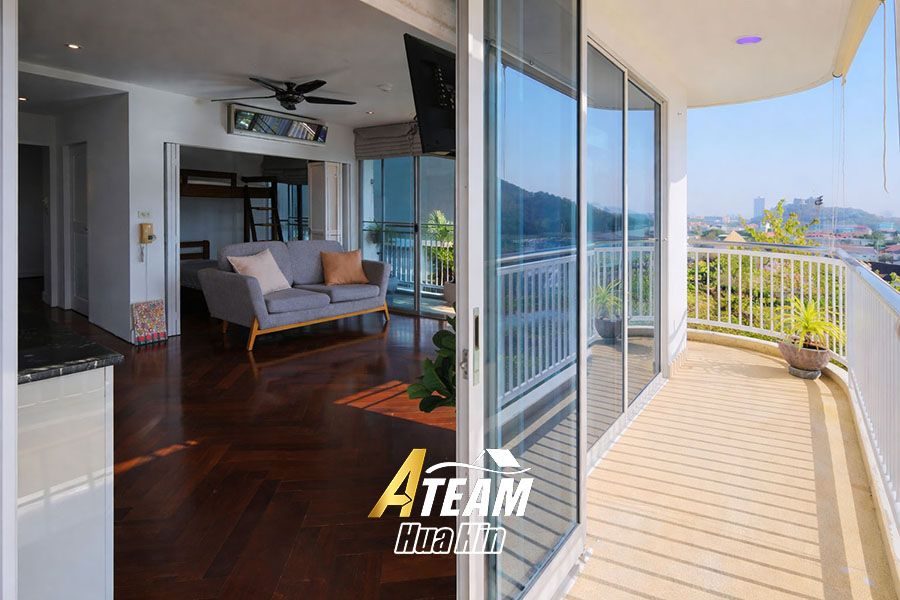 Beachfront 2-Bedroom Condo for Sale at Baan Suan Rim Sai, Khao Takiab, thumbnail 24