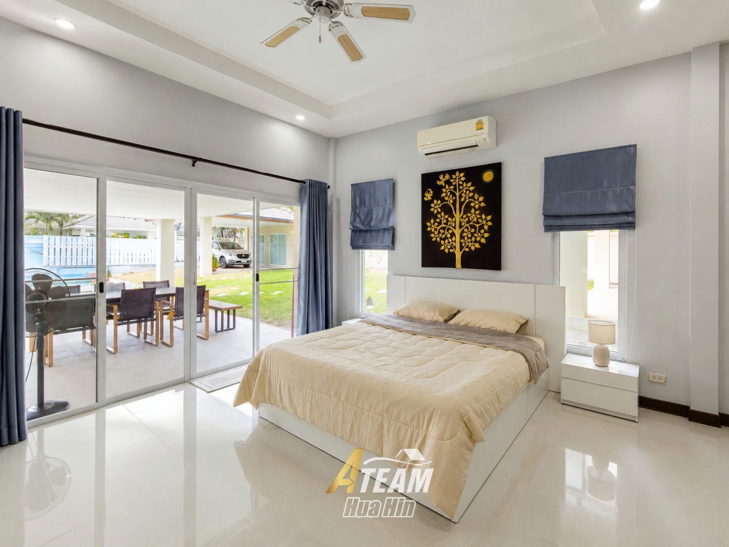  FOR RENT | Where Comfort Meets Tropical Living | 4-Bedroom Pool Villa | Gold Village, Hua Hin Soi 88, thumbnail 12
