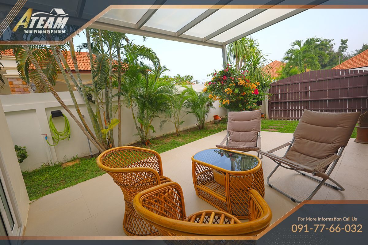 Villa d’angle avec piscine et 3 chambres à vendre – Orchid Paradise Homes, Hua Hin, miniature 15