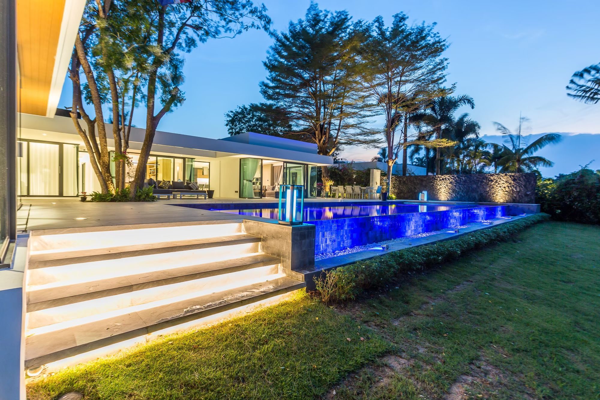 Exclusieve poolvilla te huur bij Palm Hills Golf Course, Cha-am
