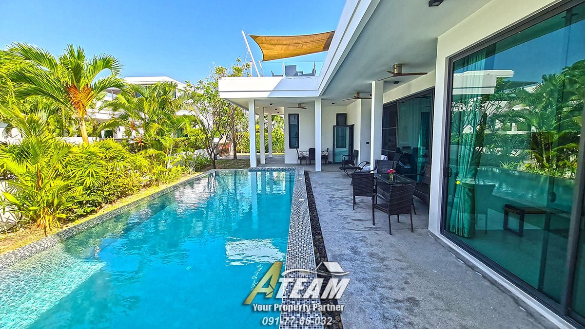 Modern 3 bedroom pool villa In La Lua resort, thumbnail 5