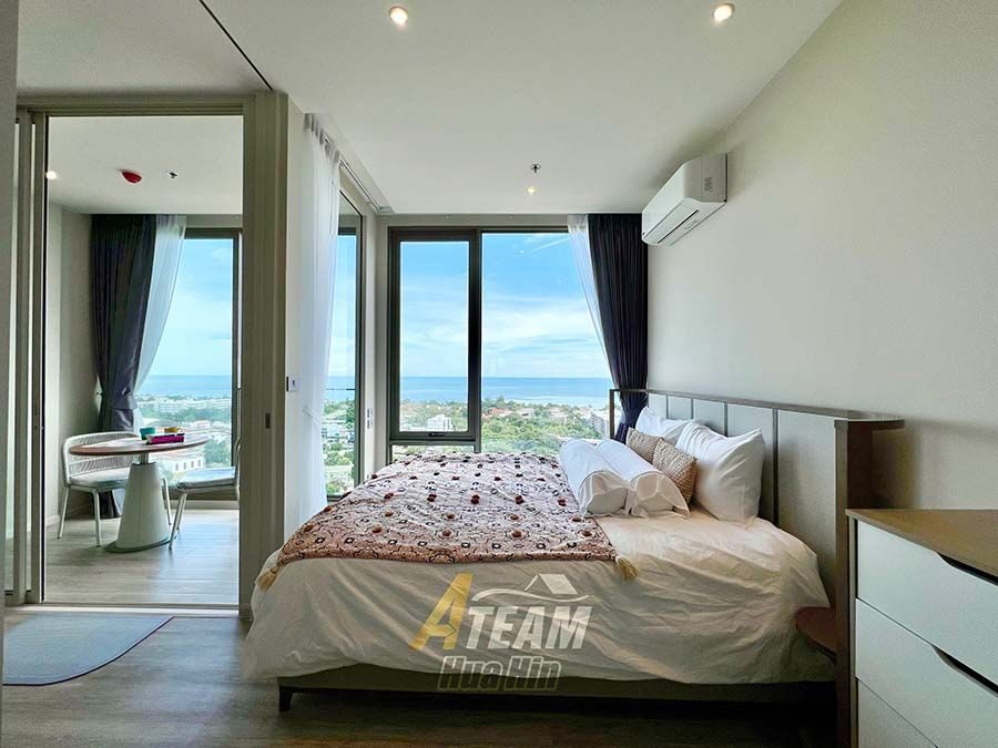 High-Floor 1-Bedroom Sea View Condo for Sale at Vehha Hua Hin, thumbnail 7