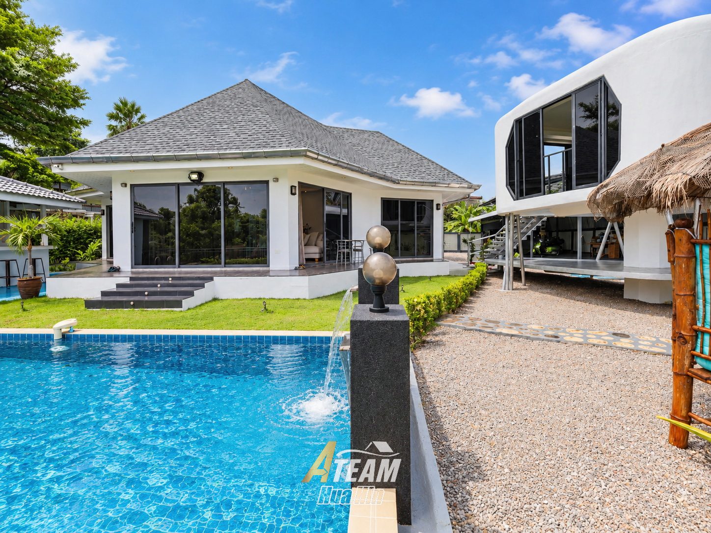 Private Riverside Pool Villa with Expansive Land in Pranburi, thumbnail 4