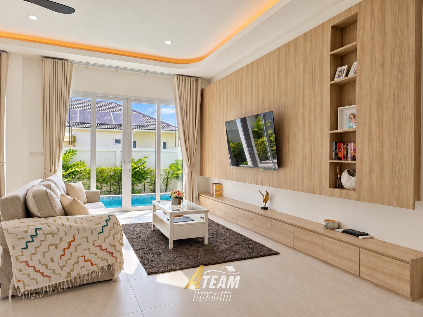 Brand-New 3-Bedroom Pool Villa for Sale Hua Hin Soi 88 , thumbnail 7
