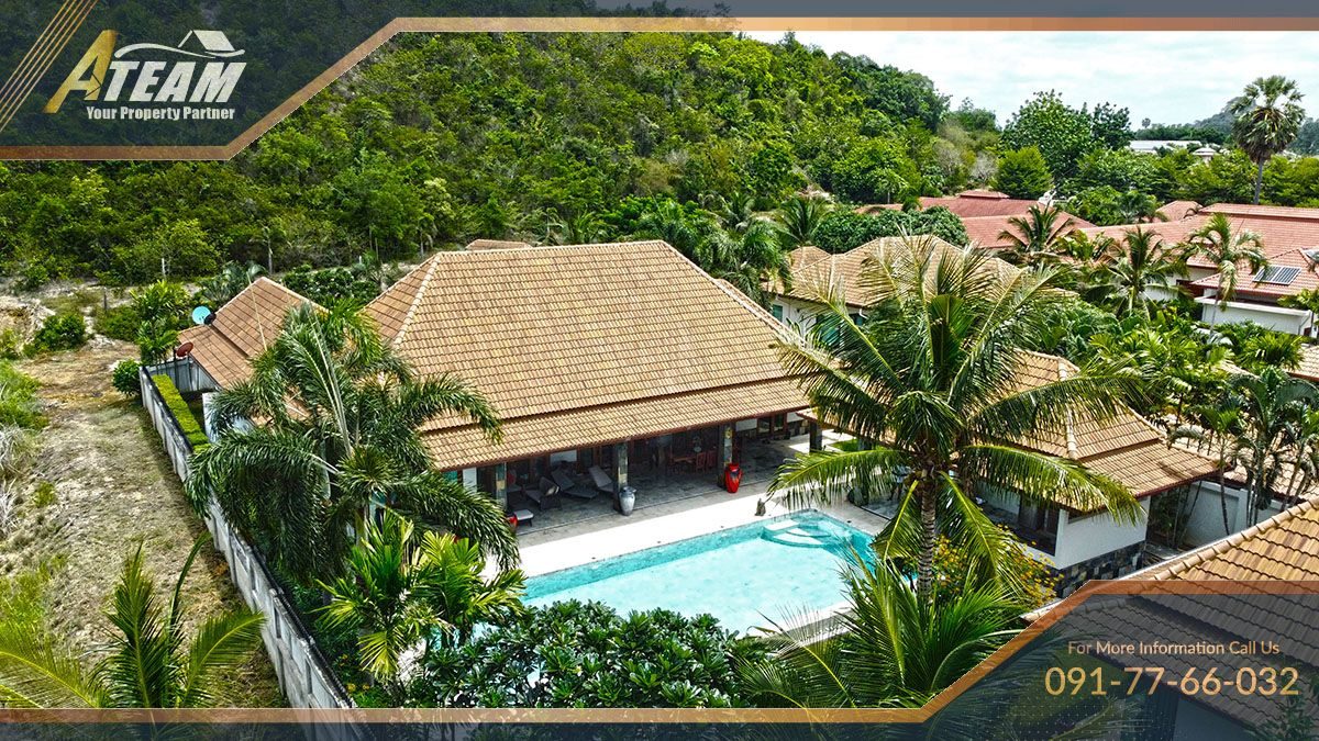 Luxury Pool Villa For Sale in Hana Village, Pranburi, thumbnail 4