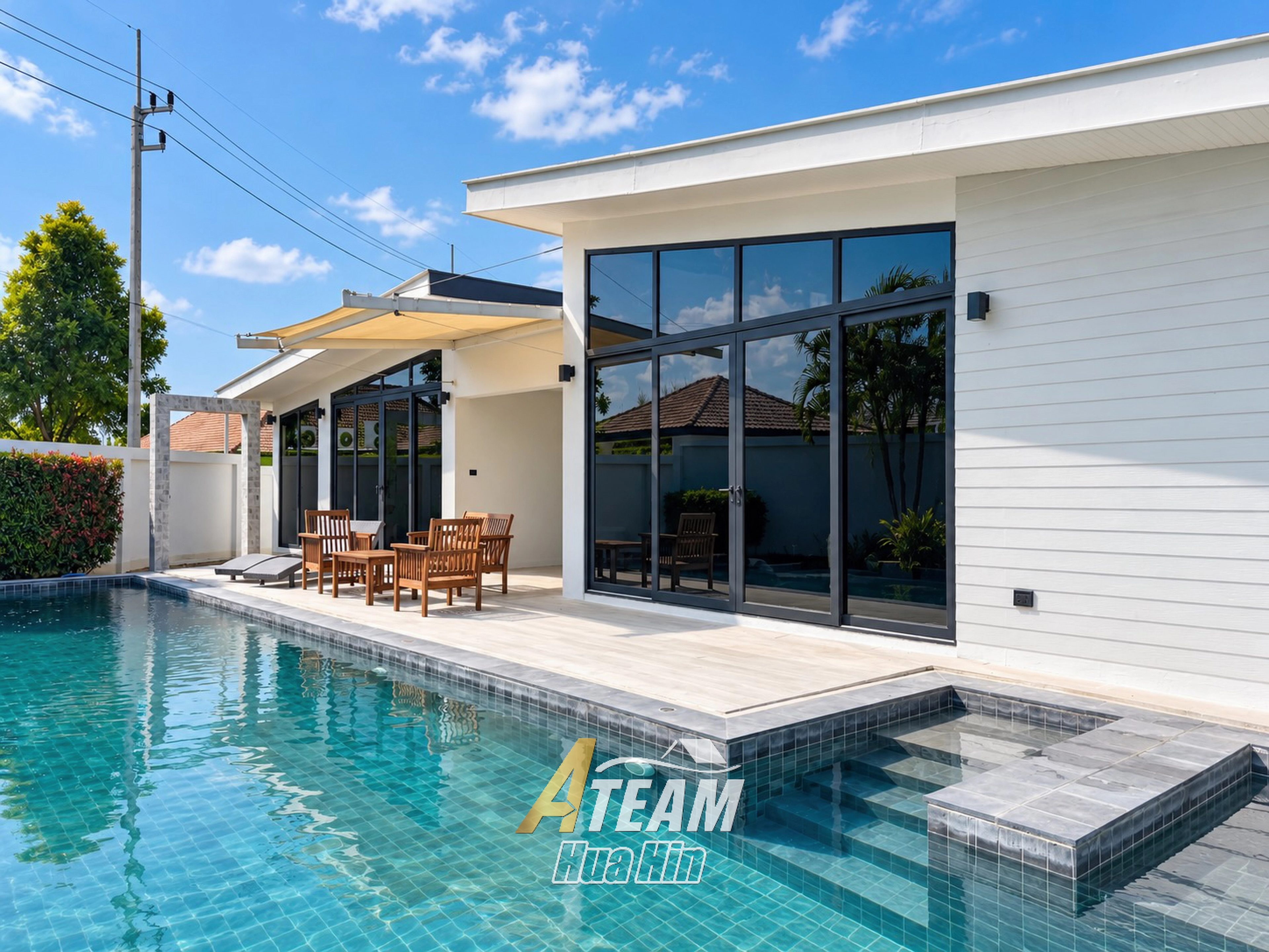 Modern 3-Bedroom Pool Villa for Sale in Soi 112, Hua Hin, thumbnail 4