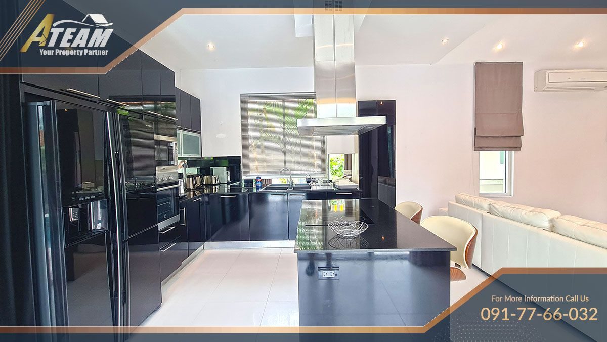 Modern Red Mountain House for Rent with 1 Office Room | 47,000 THB/Month, thumbnail 8