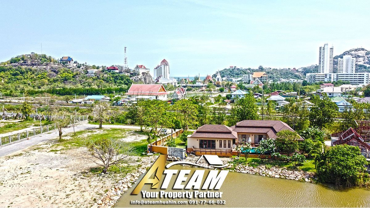 Rare lake side pool villa 800m from Kao Takiab, thumbnail 7