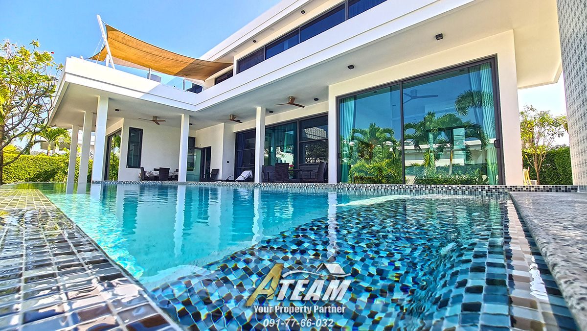 Modern 3 bedroom pool villa In La Lua resort, thumbnail 4