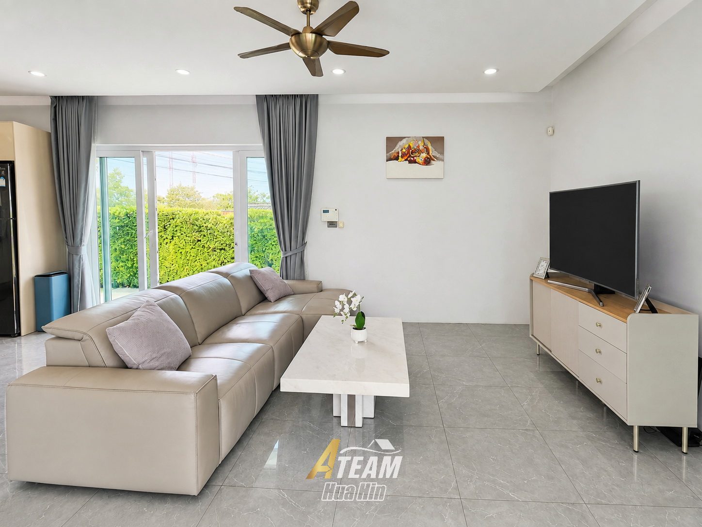For rent 3 bed pool villa with mountain view Khao Tao, Hua Hin, thumbnail 9