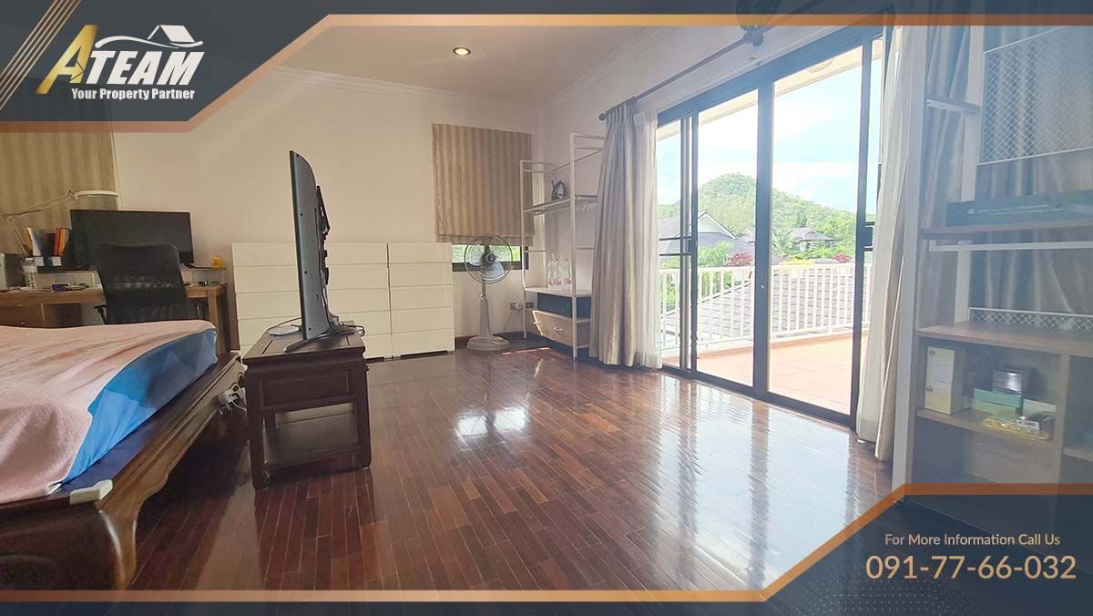 Moutain view 2 story pool villa in the heights 2 Khoa Tao Hua Hin, thumbnail 16
