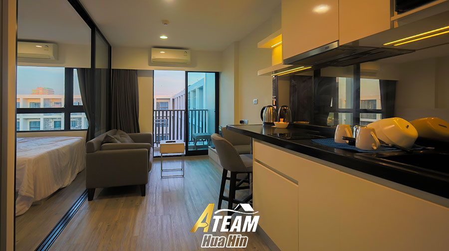 Modern 1-Bedroom  Pool View 2.5 M Dusit D2 Hua Hin , thumbnail 10