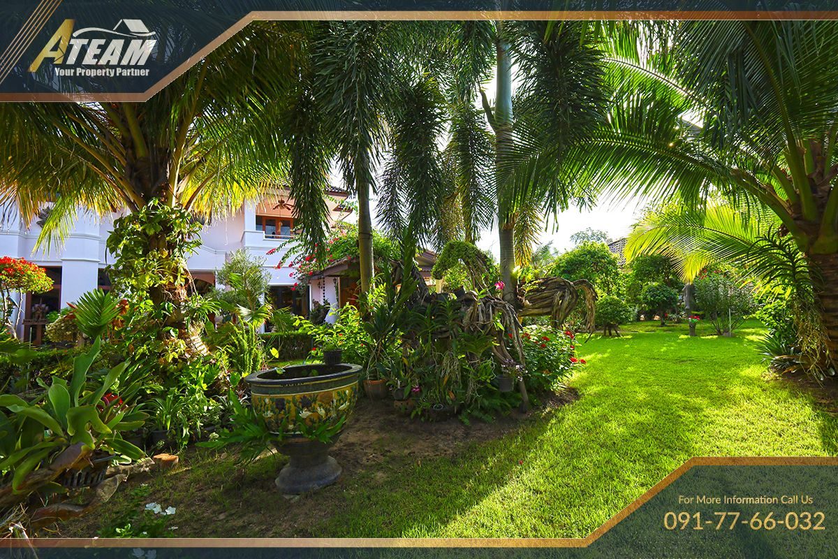 Unique Mansion on 1 Rai with incredible tropical  garden, thumbnail 48