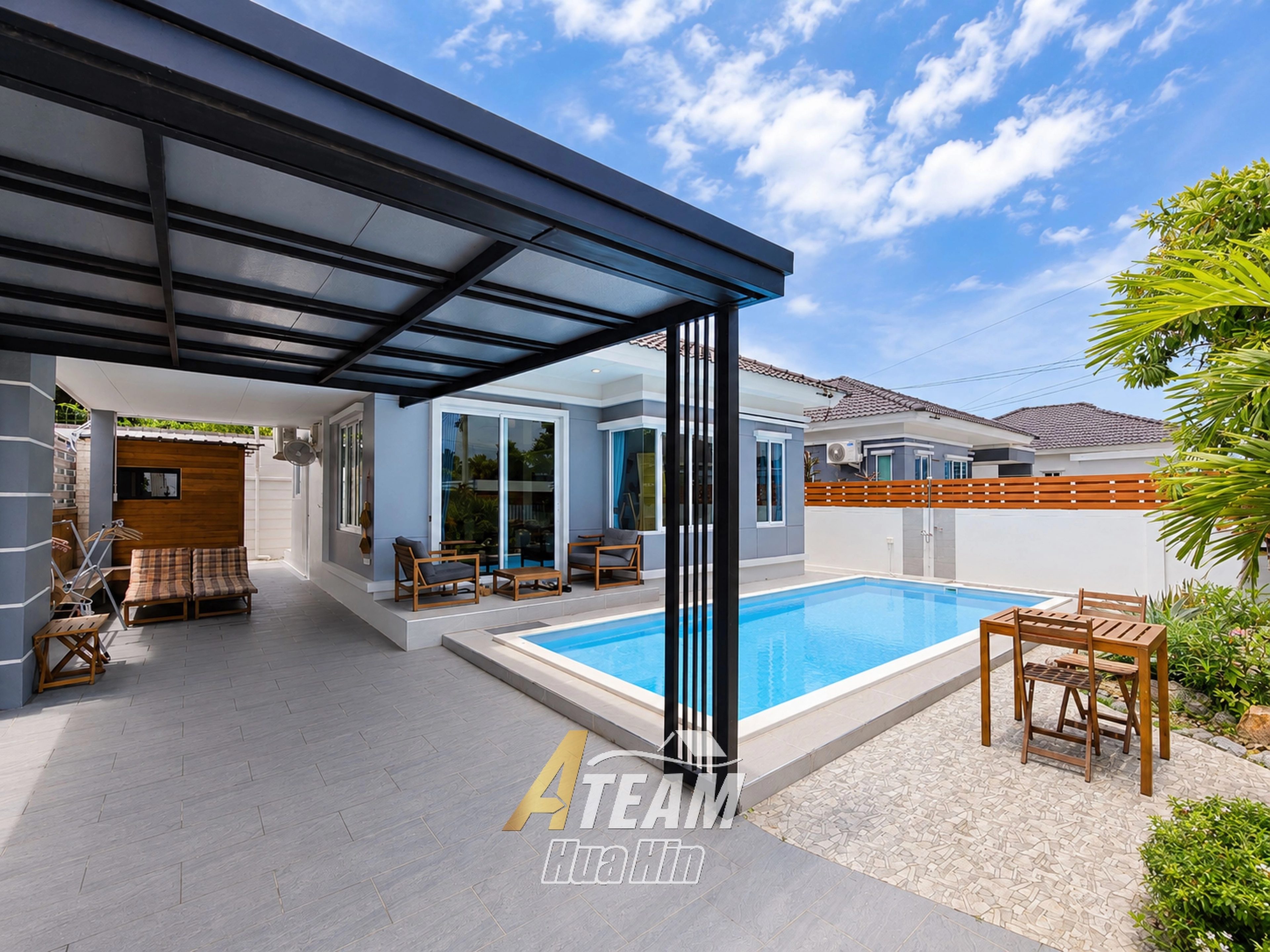 Like New 2 Bedroom Pool Villa with Solar and Sauna, thumbnail 2