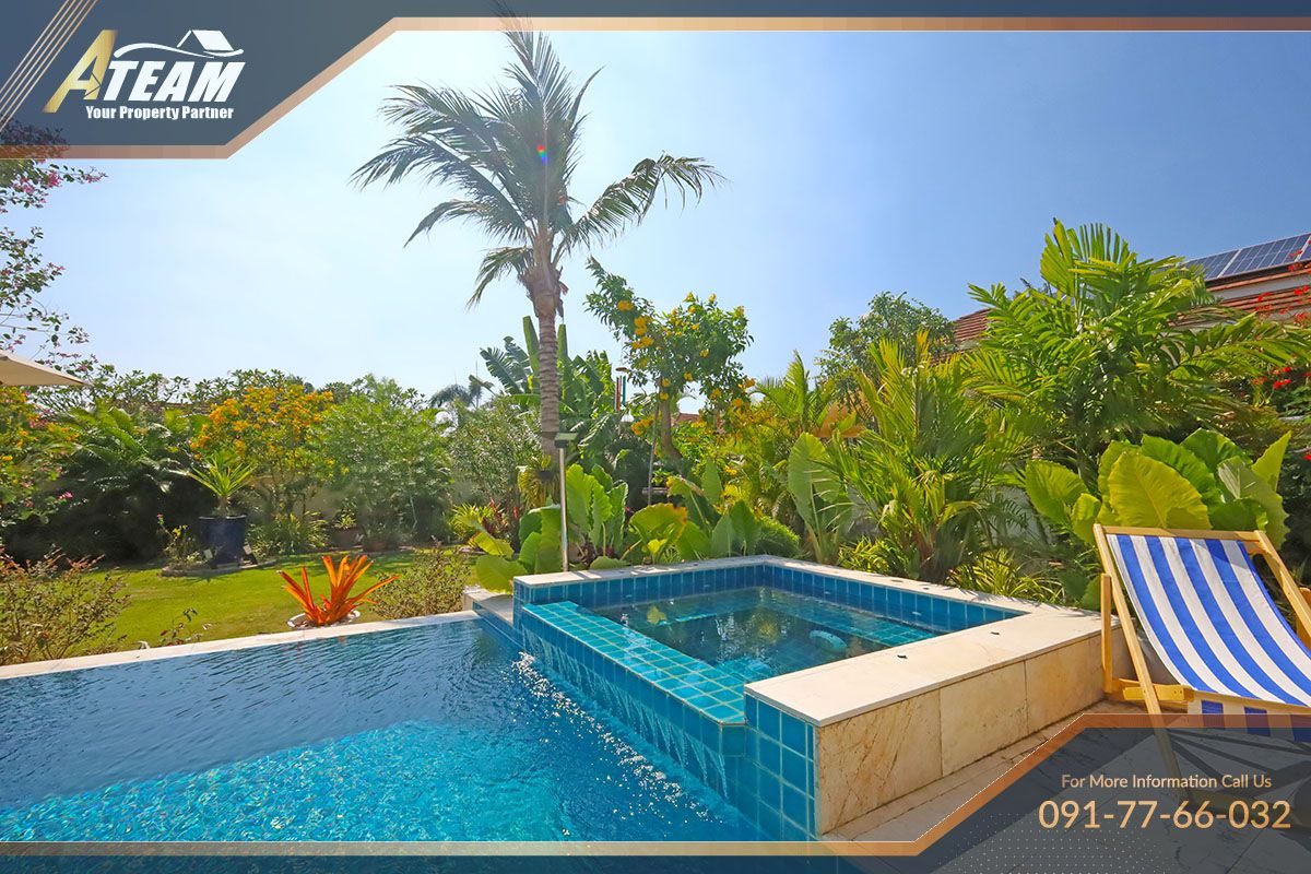 วิลล่าพร้อมสระว่ายน้ำสุดหรูบนที่ดิน 1,200 SQM – 3 ห้องนอน 4 ห้องน้ำ ภาพย่อที่ 8