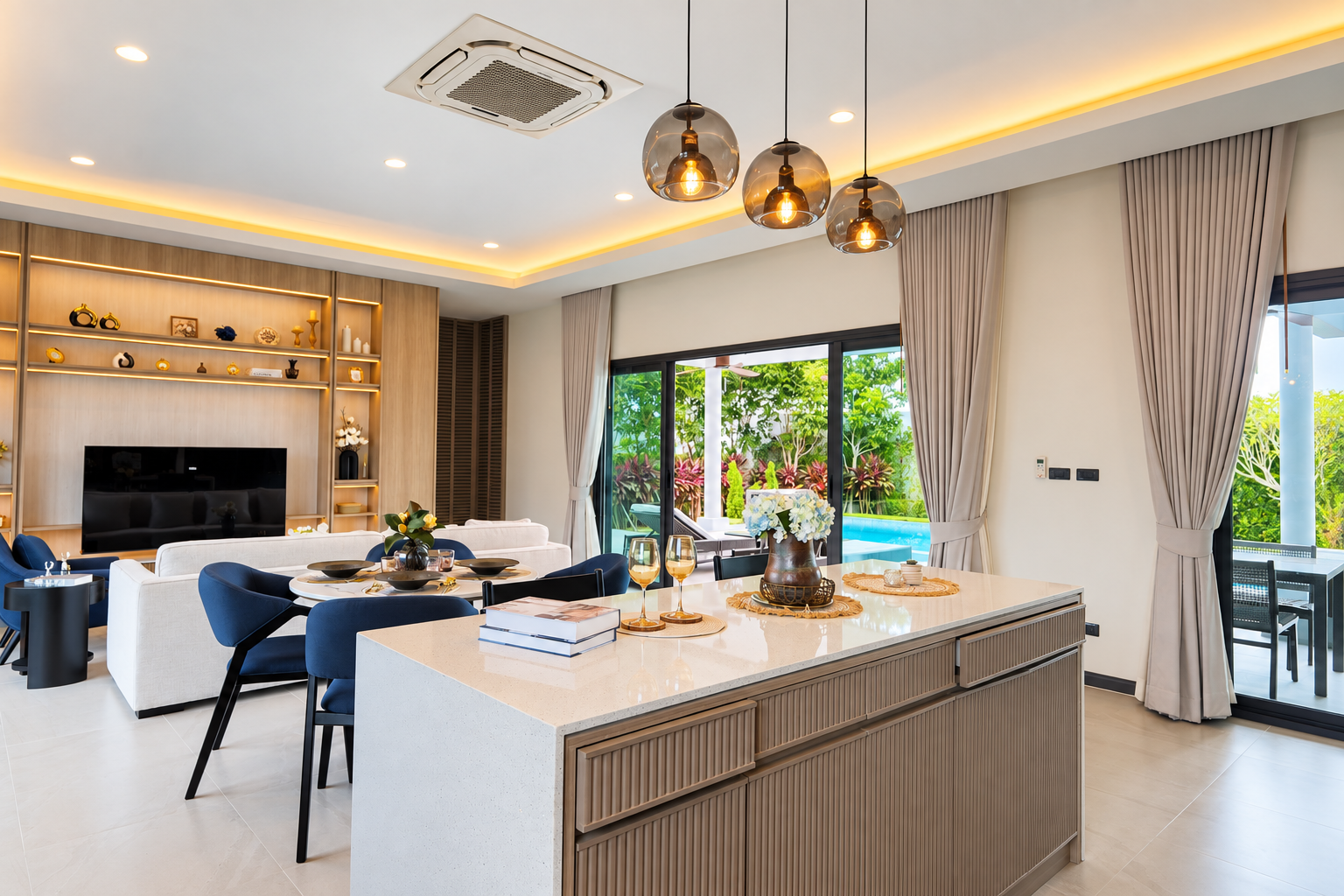 Spacious 3-Bedroom Villa at Nantra Residence Hua Hin, thumbnail 10