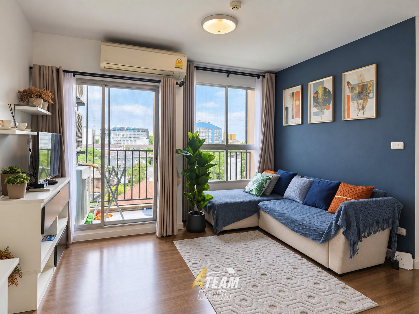 Cozy 2-Bedroom Condo for Rent at Baan Koo Kiang, thumbnail 2