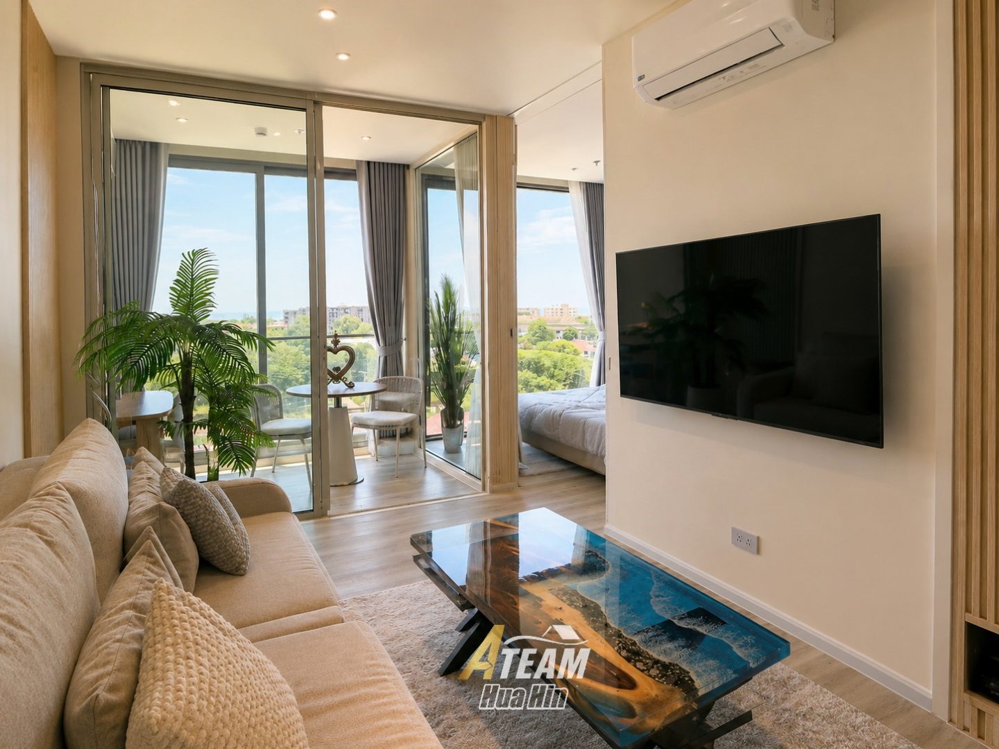 1 Bedroom Plus-Eckwohnung mit Meerblick, Vorschaubild 5