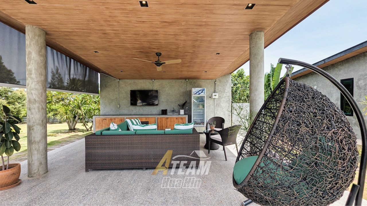Modern Pool Villa Estate with Guesthouse, Organic Farm & Mountain View, thumbnail 6