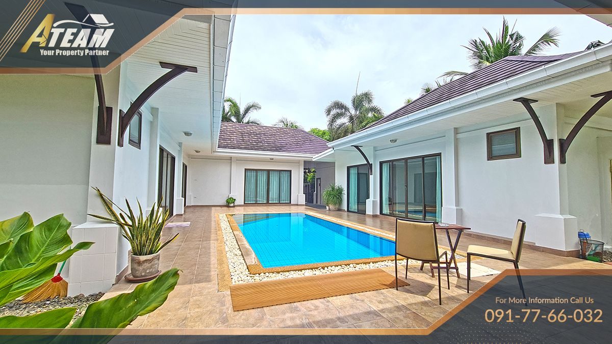 Beautiful Garden Pool Villa for Sale in Khao Tao, Hua Hin, thumbnail 3