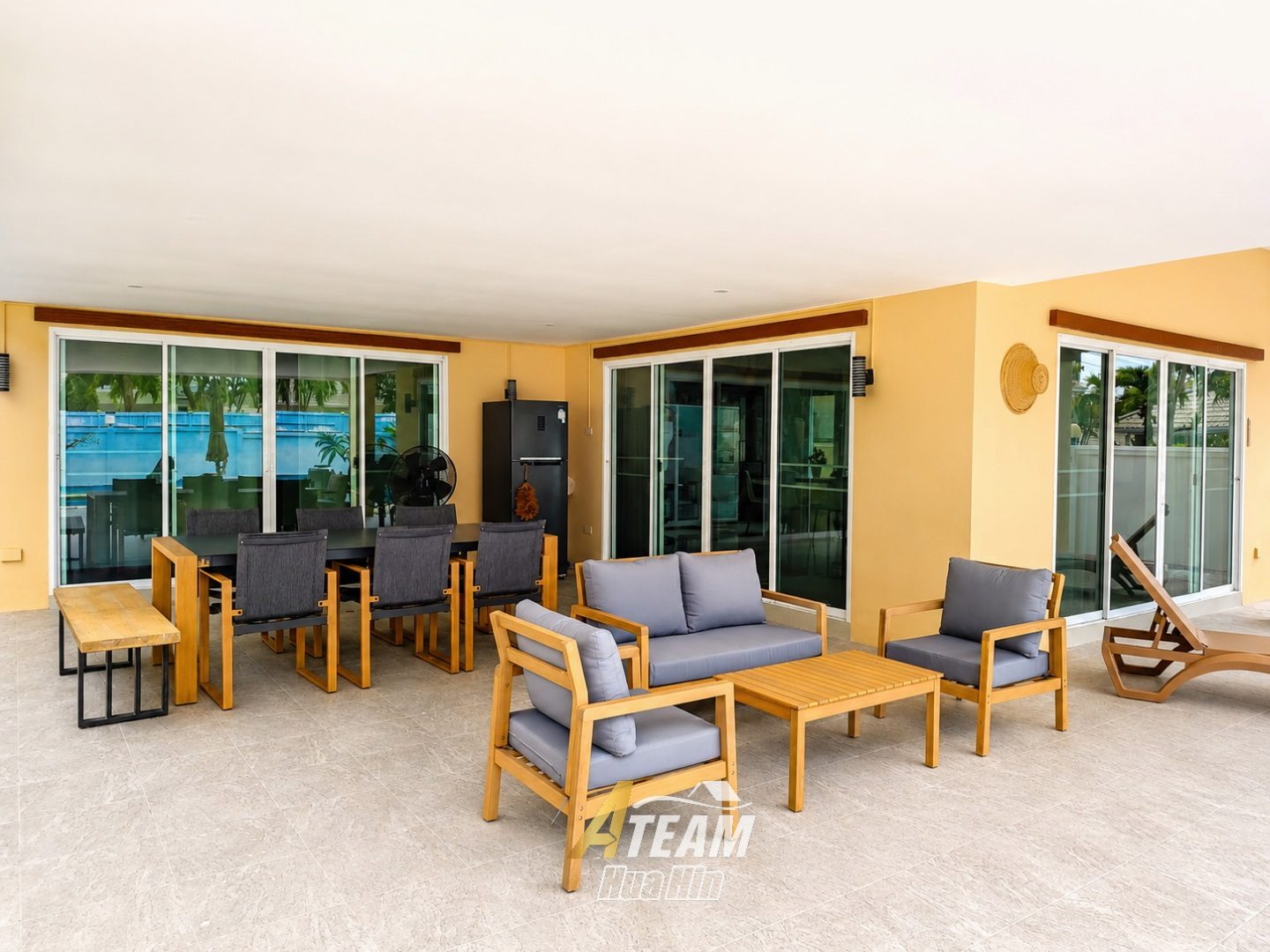  FOR RENT | Where Comfort Meets Tropical Living | 4-Bedroom Pool Villa | Gold Village, Hua Hin Soi 88, thumbnail 2