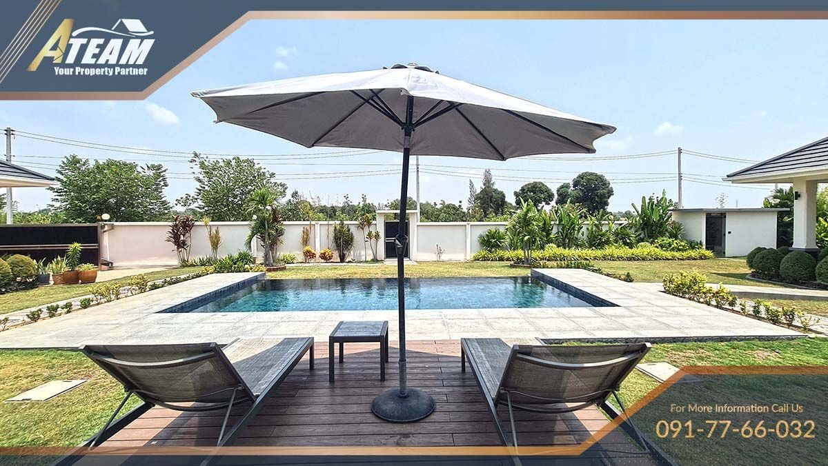 Luxury 5 bedrooms pool villa on 2 rais surrounded by mountains, thumbnail 43