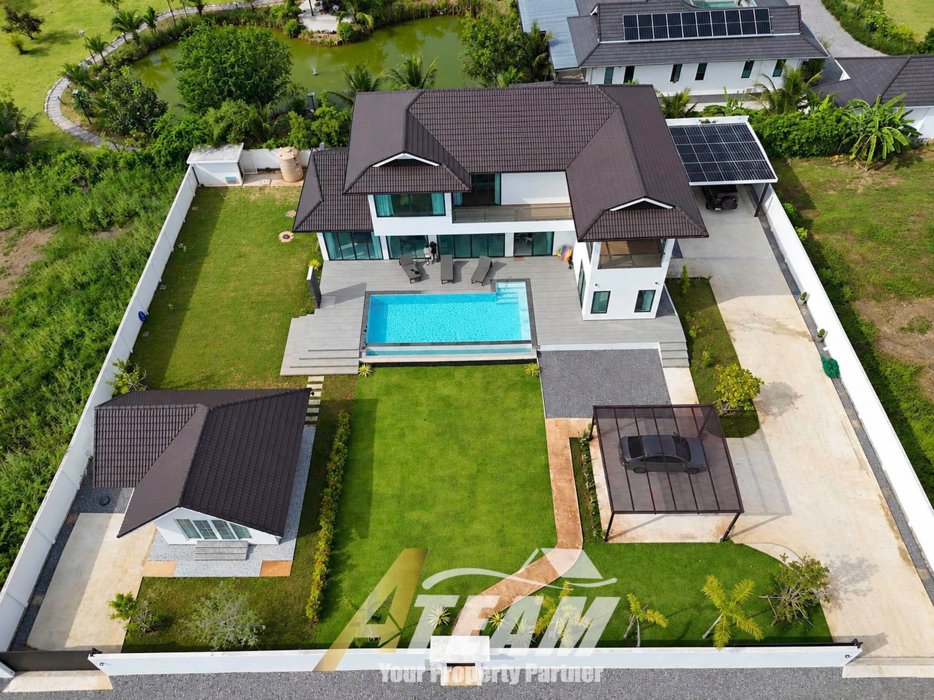 Luxury 6-Bedroom Pool Villa with Guest House at Baan Lom Yen, Hua Hin, thumbnail 40