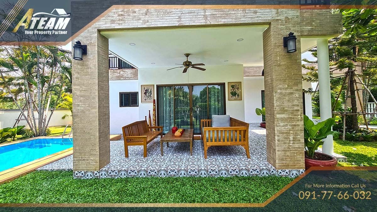 Beautifully renovated Contemporary corner plot house in Khao Tao, thumbnail 59