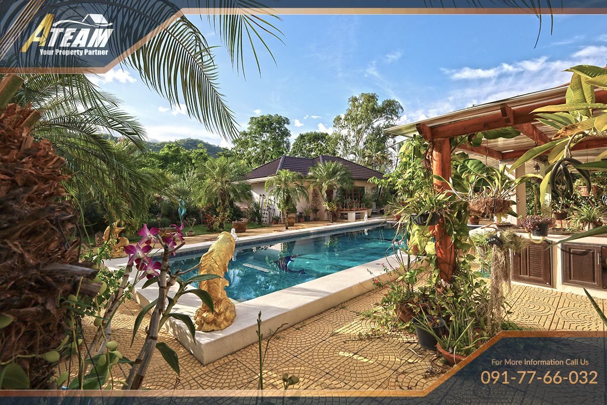 Unique Mansion on 1 Rai with incredible tropical  garden, thumbnail 65