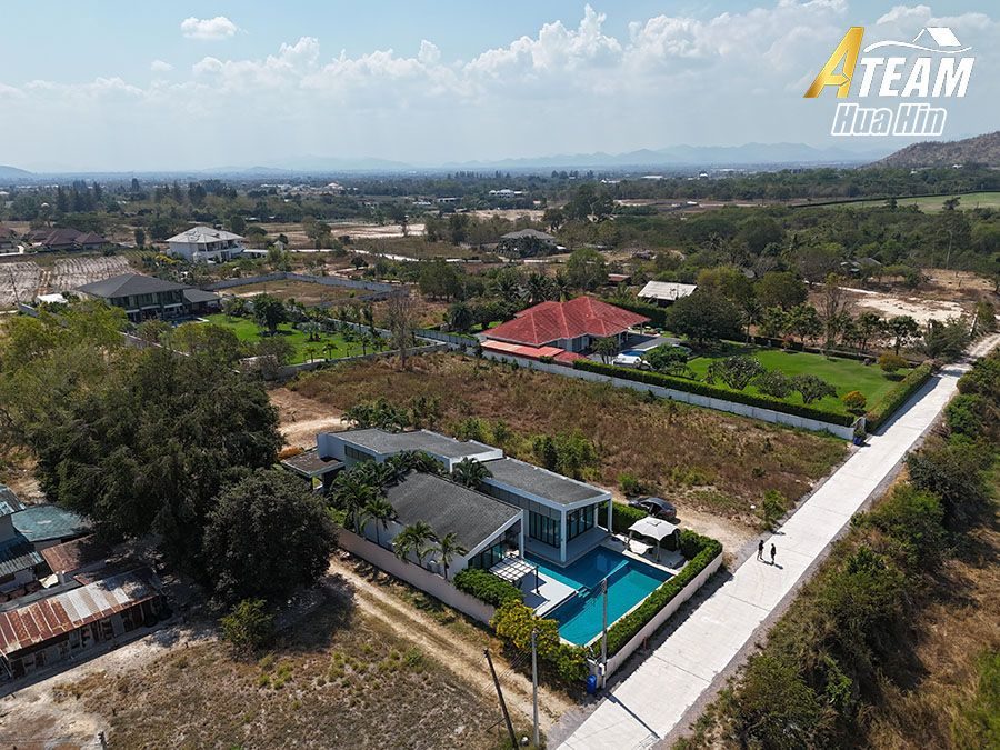 Attraktives Bauland für Wohnzwecke in Hua Hin zu verkaufen - Lage mit Bergblick, Vorschaubild 11