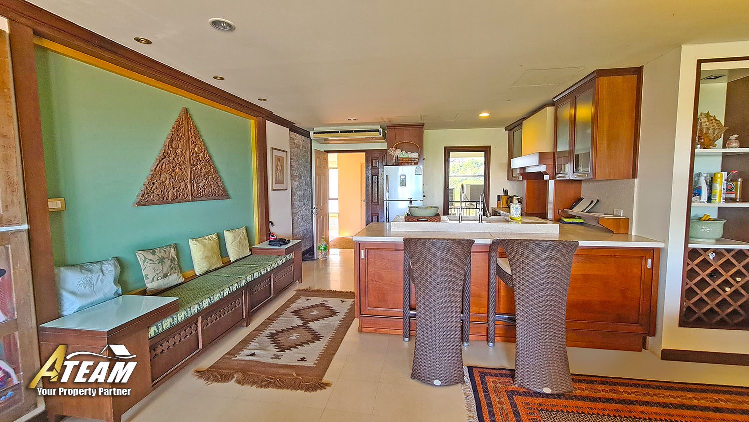 Beachfront sea view condo in Khao Tao, Santipura, thumbnail 4