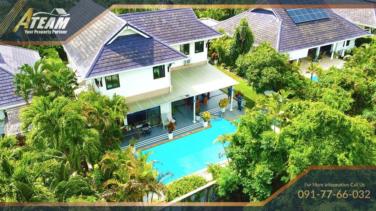 Moutain view 2 story pool villa in the heights 2 Khoa Tao Hua Hin, thumbnail 2