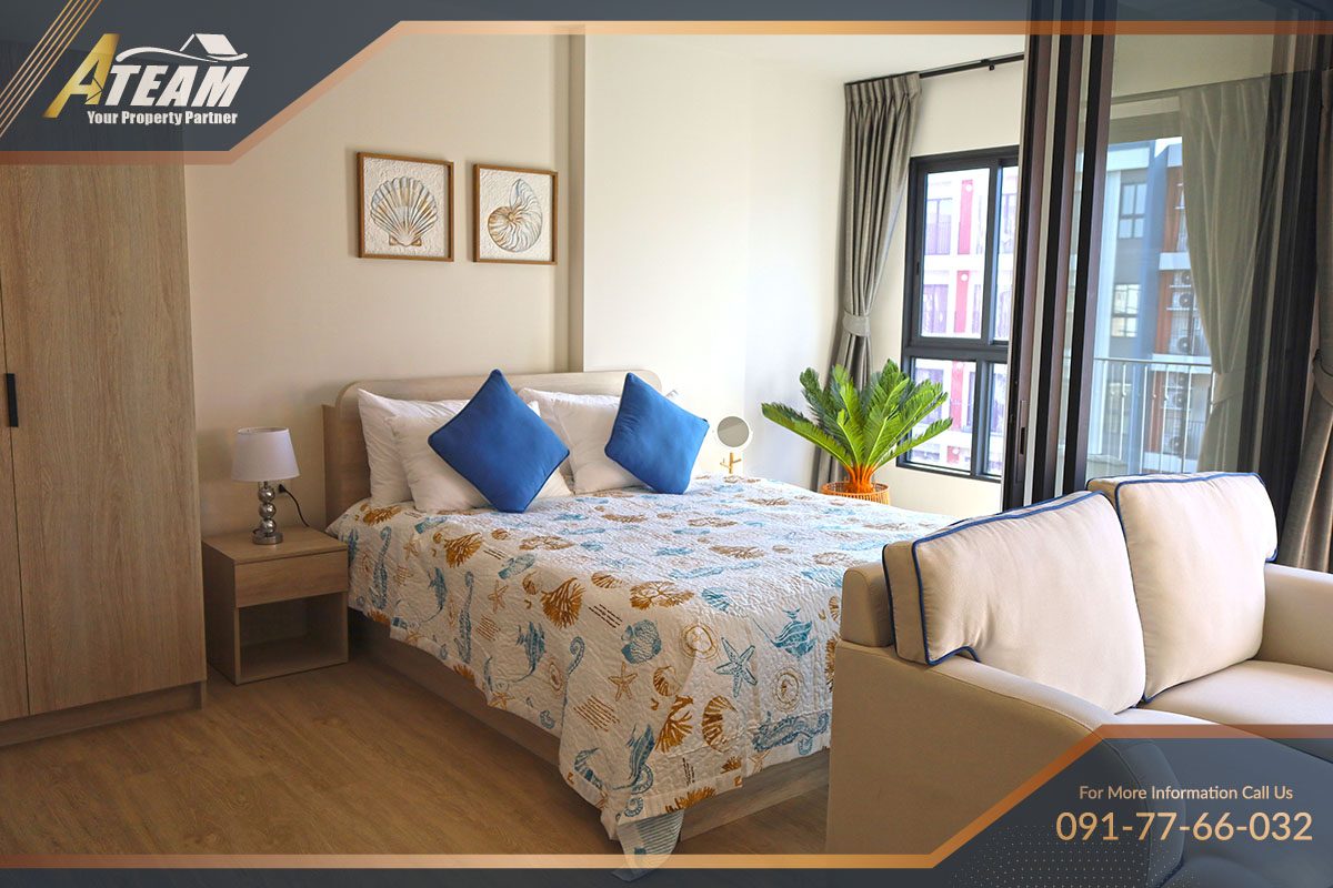 1 Bedroom 1 Bathroom for rent at Cabanas Hua Hin, thumbnail 3