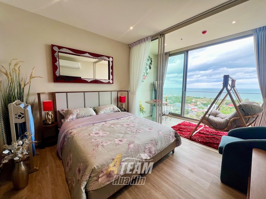 High Floor Sea view Condo for rent at Vehha Hua Hin